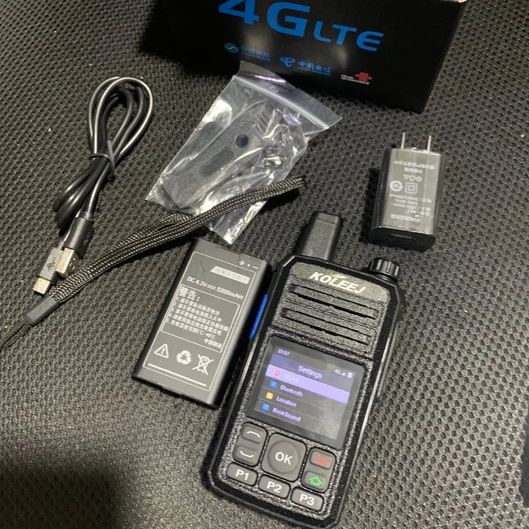 4G SIM Real Ptt Radio+Wifi+Bluetooth
