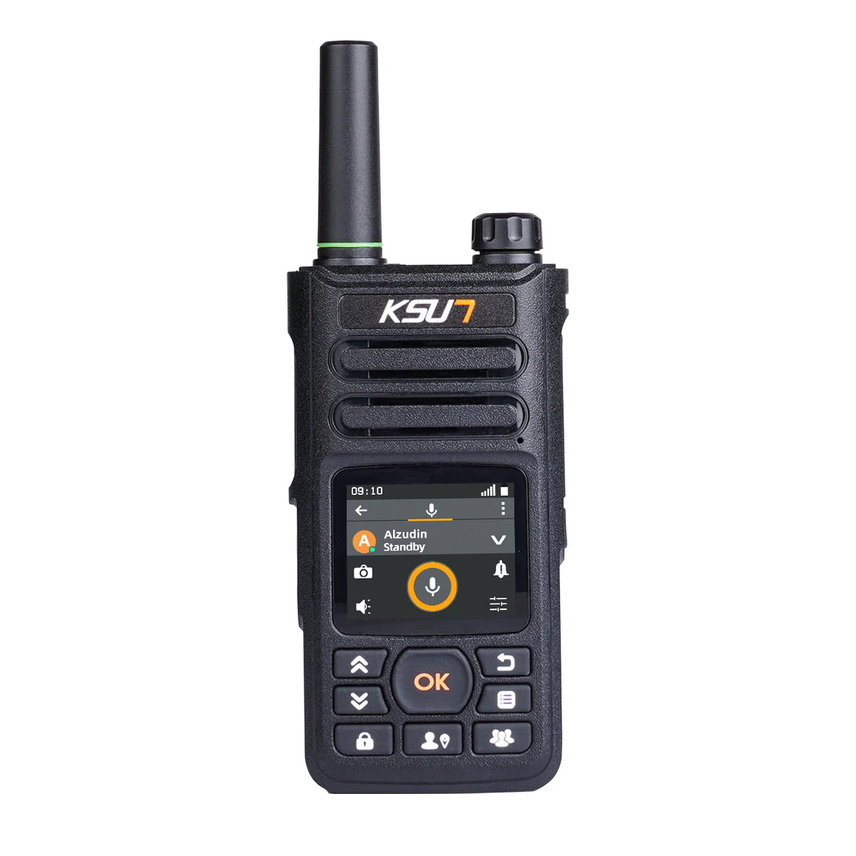 Walkie Talkie Compatible Zello APP 4g Sim Card WiFi Network Cell Phone Radio Long Range Professional Walkie Talkie KSW-ZL18