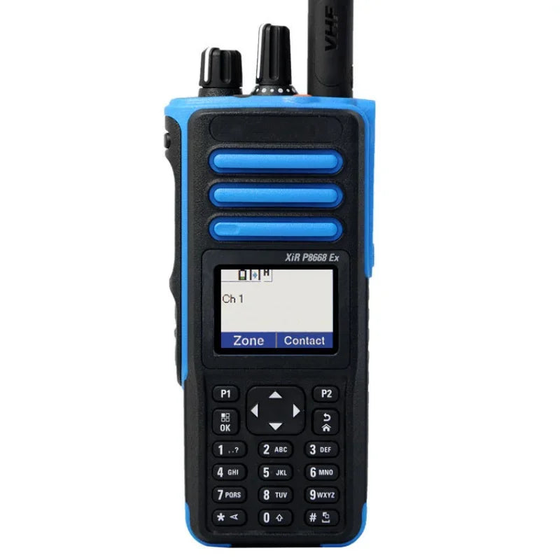 XiR P8668 Ex Explosion-proof walkie talkie two way radio Oil Fields oil gasoline natural gas reservoirs mines