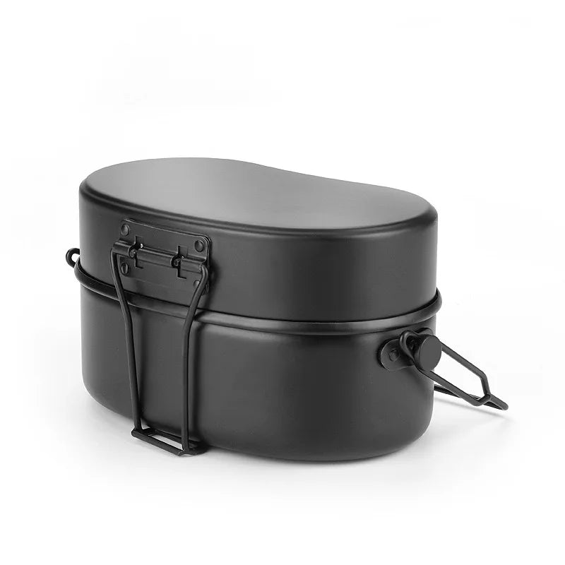 1.9L Cookware Bowl Outdoor Nonstick Aluminum
