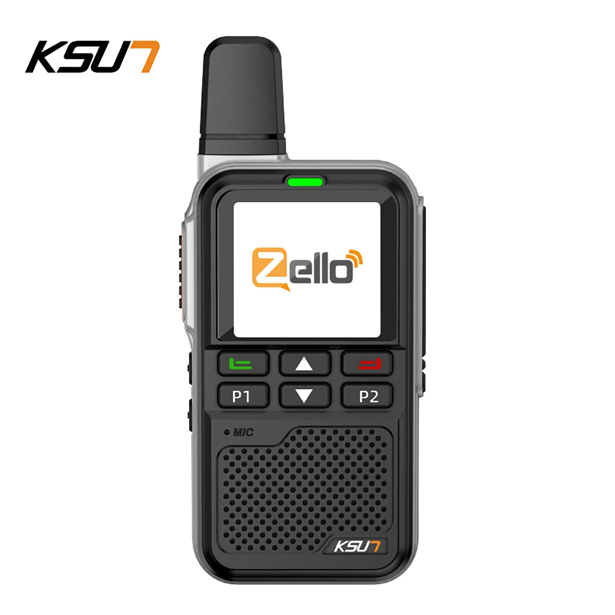 KSUT ZL38 LTE Walkie Talkies Long Range 100 Miles Zello Network Radio PTT Button WiFi POC Android System