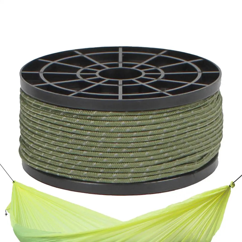 Camping Cord 164ft Outdoor Gear Rope Lightweight Utility Cord 2.5mm Reflective Rope For Outdoor Camping Hiking Fishing