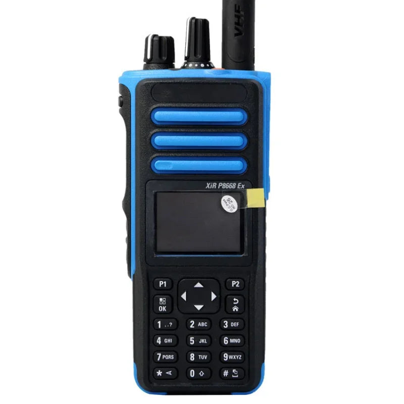 XiR P8668 Ex Explosion-proof walkie talkie two way radio Oil Fields oil gasoline natural gas reservoirs mines