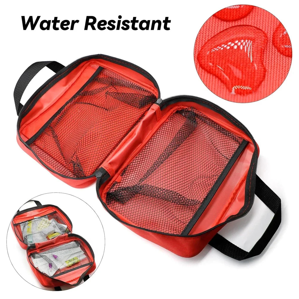 Car First Aid Kits Survival Gear Home Travel Size Small Emergency Kit Tactical Hiking EVA Camping Essentials Backpack Sports