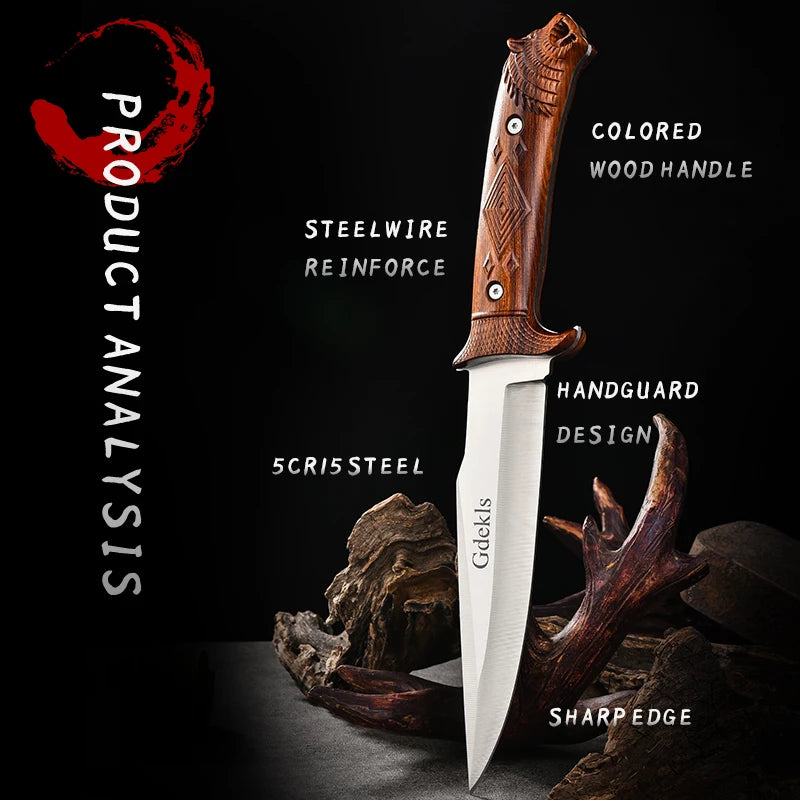 Wood Handle High Quality Knife