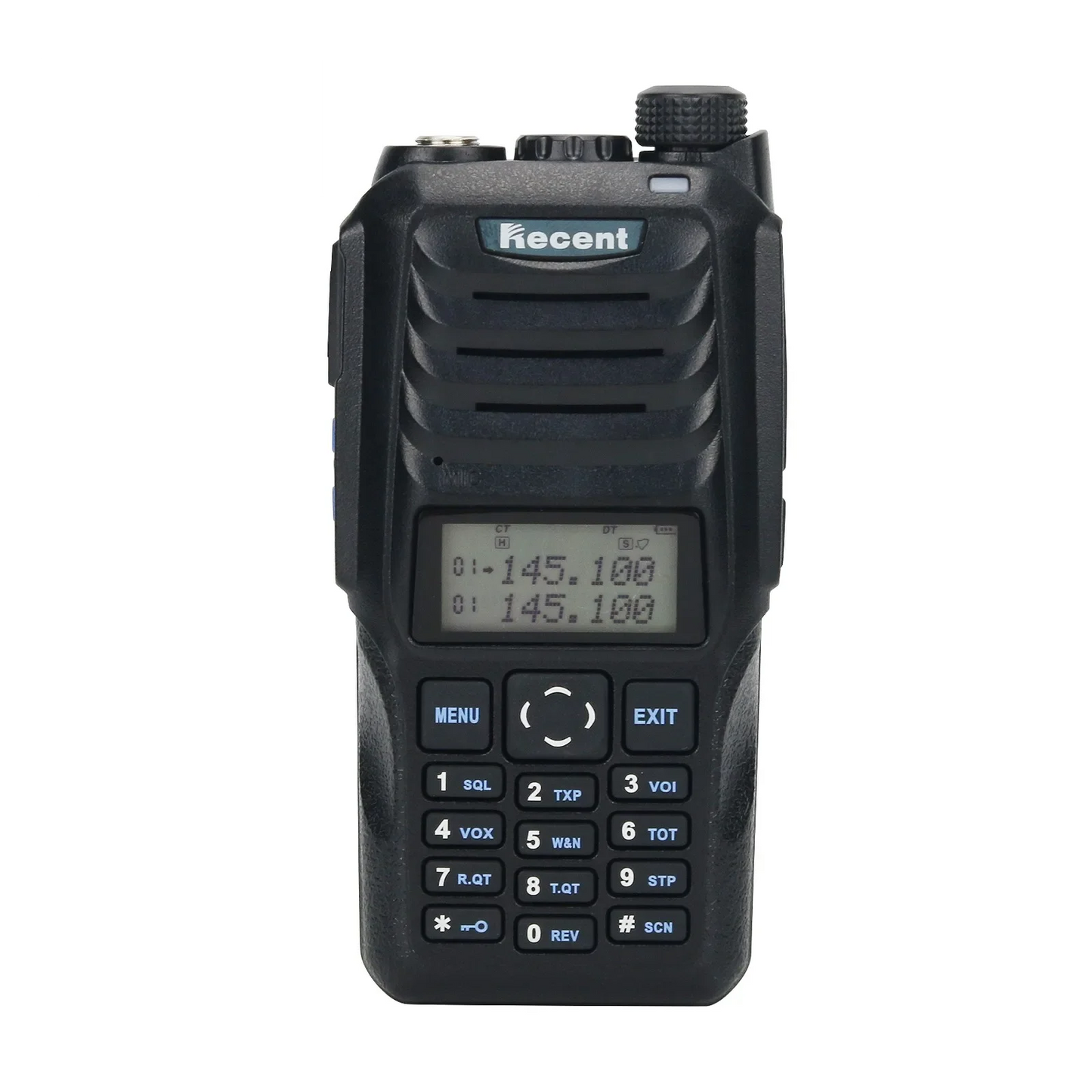 RS-589 Professional 10W 12KM VHF UHF Radio Walkie Talkie Portable Handheld Transceiver with LED Flashlight