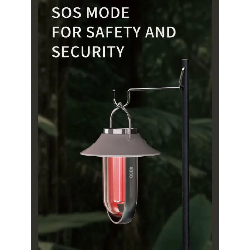 Yeelight Outdoor Camping Lights Safety Lighting Hangable Rechargeable Adjustable Color Temperature 6000K Overall IP5 Waterproof