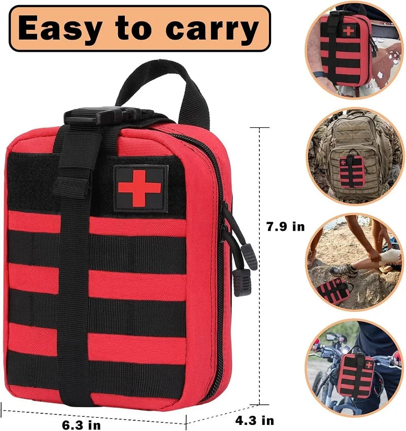 Waterproof Tactical Waist Bag for First Aid