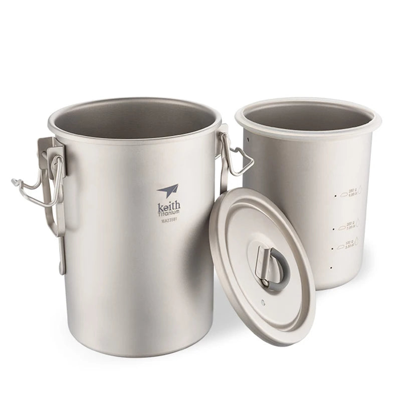 900ml Titanium Pot