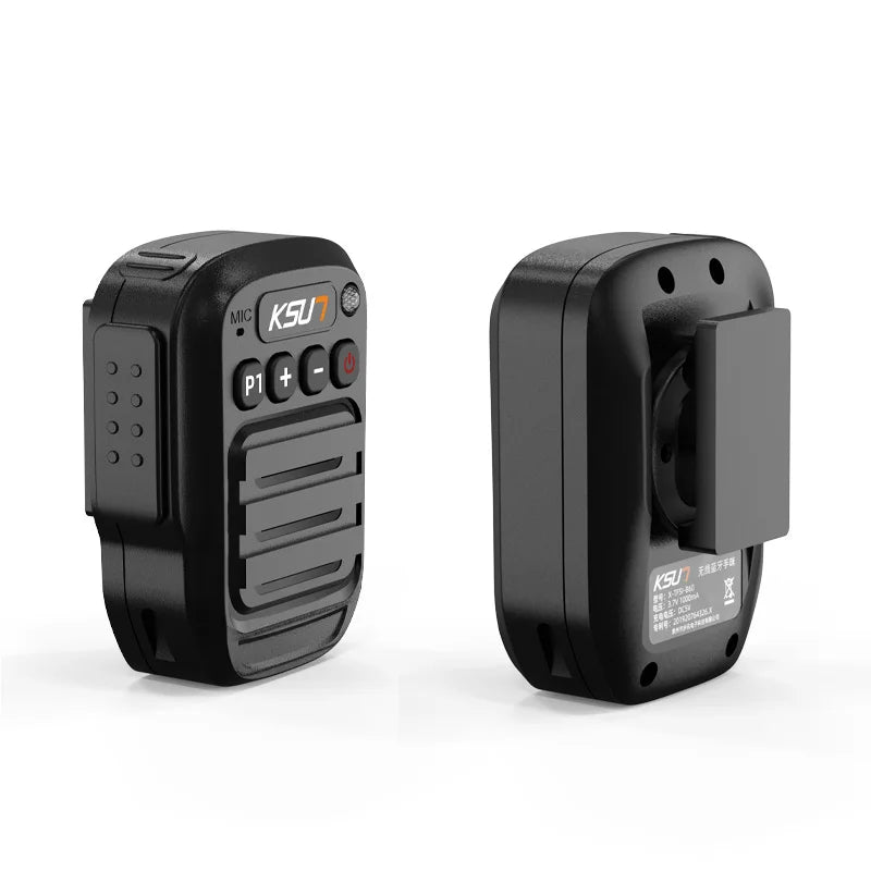 Walkie Talkie Microphone Wireless Blue-tooth Speaker For Zello Radio POC Two Way Radio Handheld Speaker KSUT B60