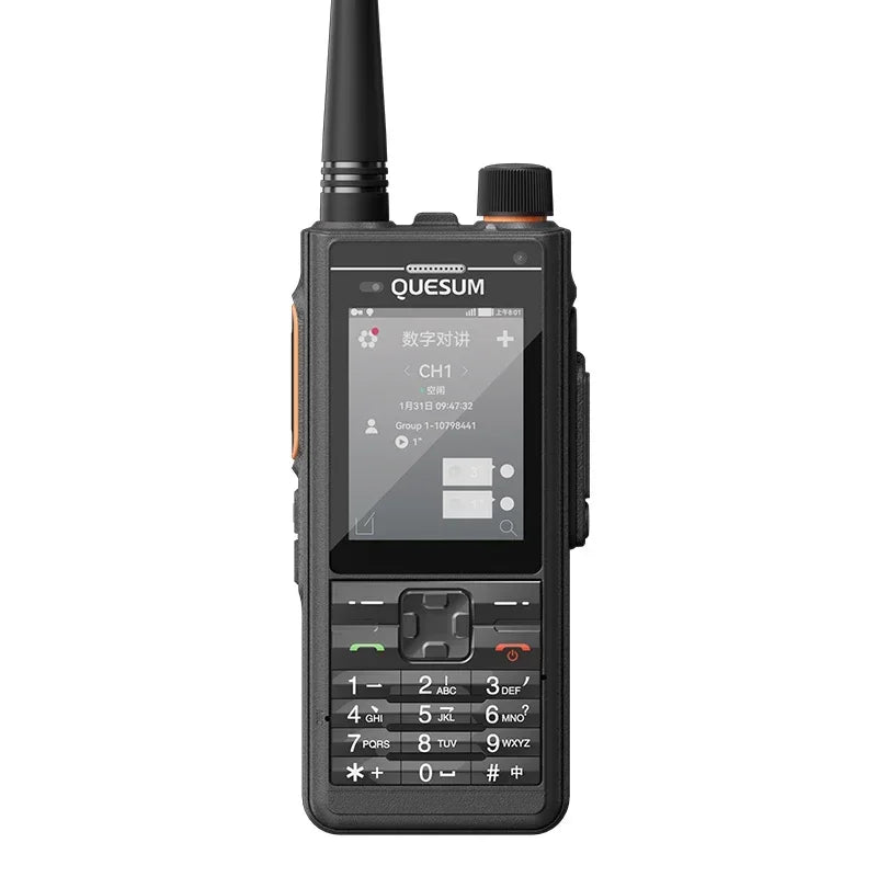 QUANSHENG MAX 11 Smart Handheld PoC+DMR+Analog Two-Way Walkie Talkie Mobile Radio GPS with Private Network Conversion Feature