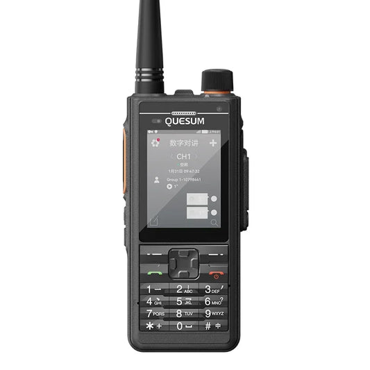 QUANSHENG MAX 11 Smart Handheld PoC+DMR+Analog Two-Way Walkie Talkie Mobile Radio GPS with Private Network Conversion Feature