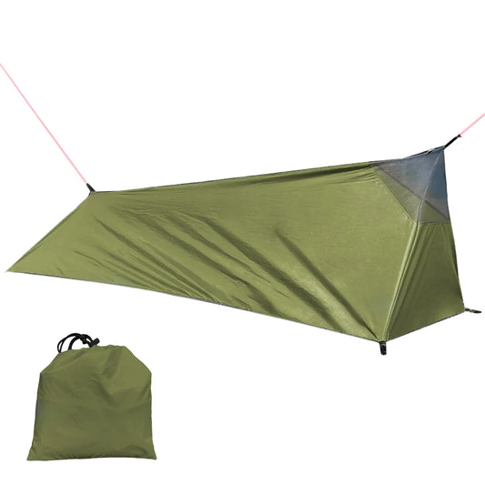 Lightweight Single Person Tent with Mosquito Net