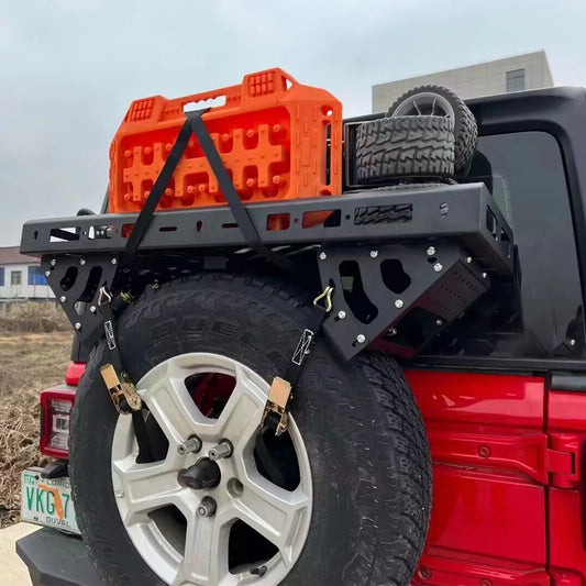 Summer Travel& Camping JK JL  Spare tire holder loaded 60kg with 35 inch tire  Aluminum alloy for jeep for wrangler