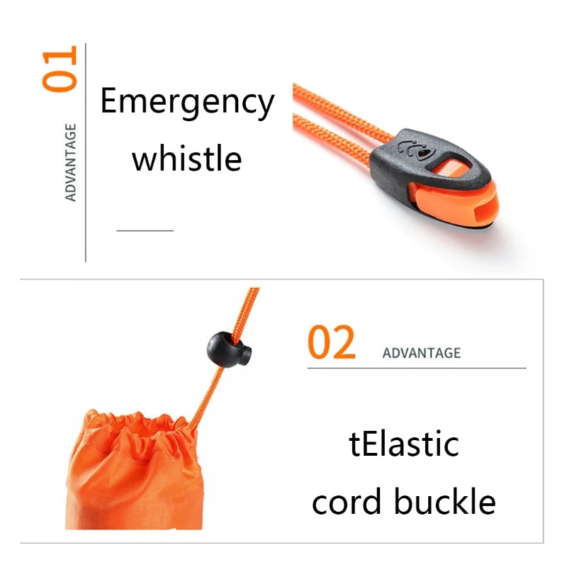 Storage Bag with Emergency Whistle