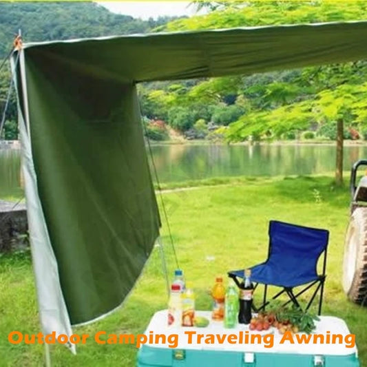 Portable Multifunctional Outdoor Camping Traveling Awning Backpacking Tarp Sunshade Lightweight UV Protection and PU 3000mm