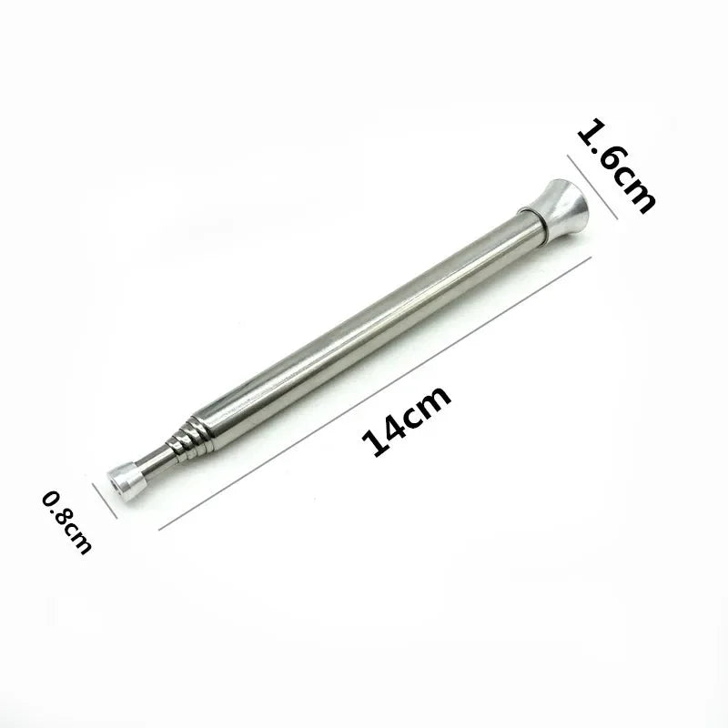 Outdoor Cooking Blow Fire Tube Portable Camping Fire Pipe Survival Tools Portable Fire Starter Tube Retractable Camping Gear