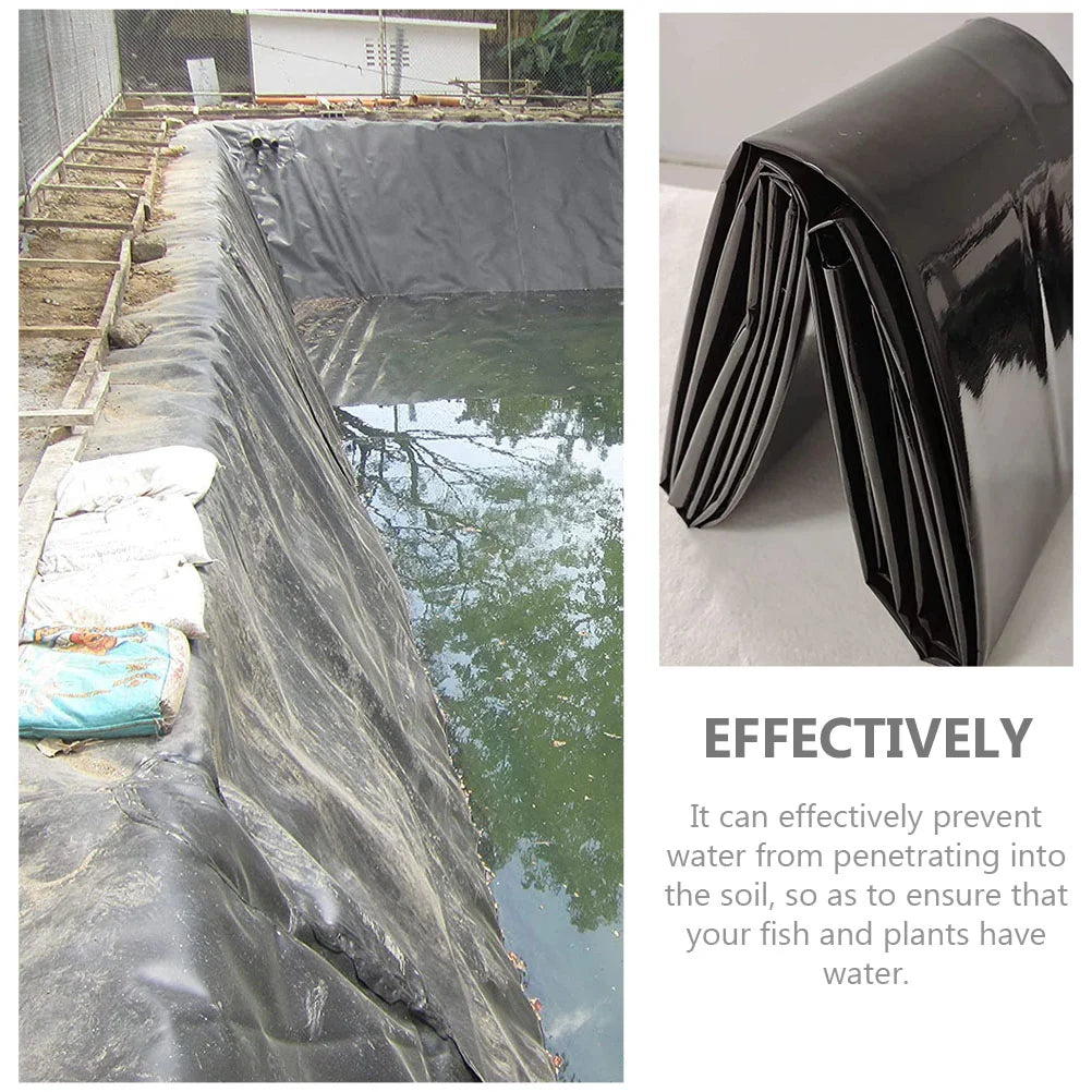 Pond Anti-seepage Membrane Garden Film Aquaculture Plastic Tarp Liner for Outdoor Pool Water Supplies