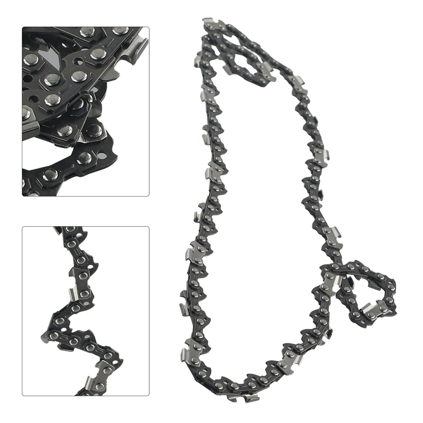14"/35cm Chainsaw Chain Blade 3/8"LP.043/1.1mm 50DL Wood Cutting Chainsaw Parts Fits For Stihl MS170/MS180 Saw CD91VS50DL Use