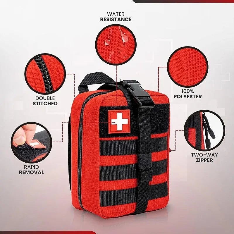 Waterproof Tactical Waist Bag for First Aid