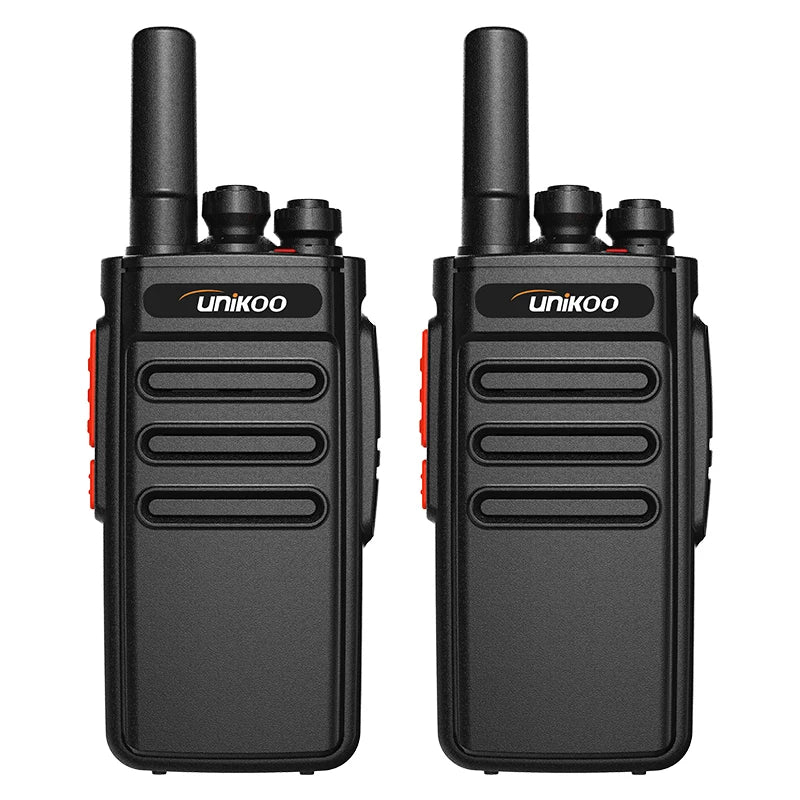 UNIKOO Walkie Talkie UK231S 2 pcs PMR446 FRS Walkie-Talkies Two Way Radio Portable Communication Equipment PTT Radio Hunting