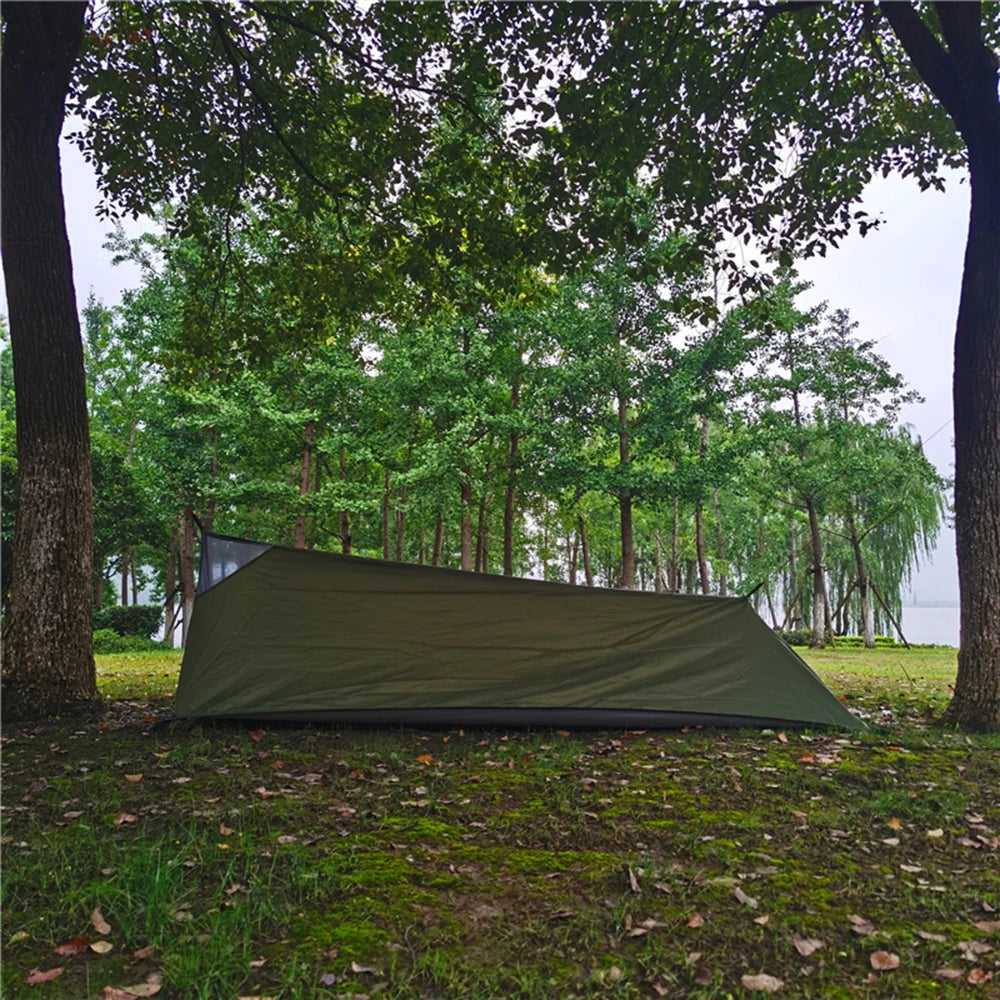 Lightweight Single Person Tent with Mosquito Net