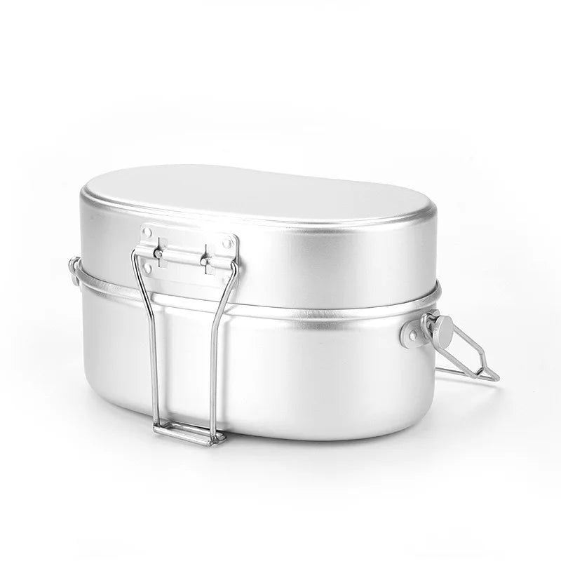 1.9L Cookware Bowl Outdoor Nonstick Aluminum